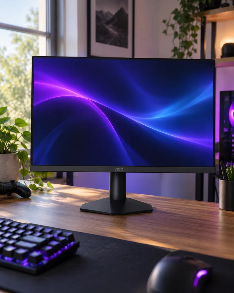 Monitor AOC AGON G50 24G50F de frente
