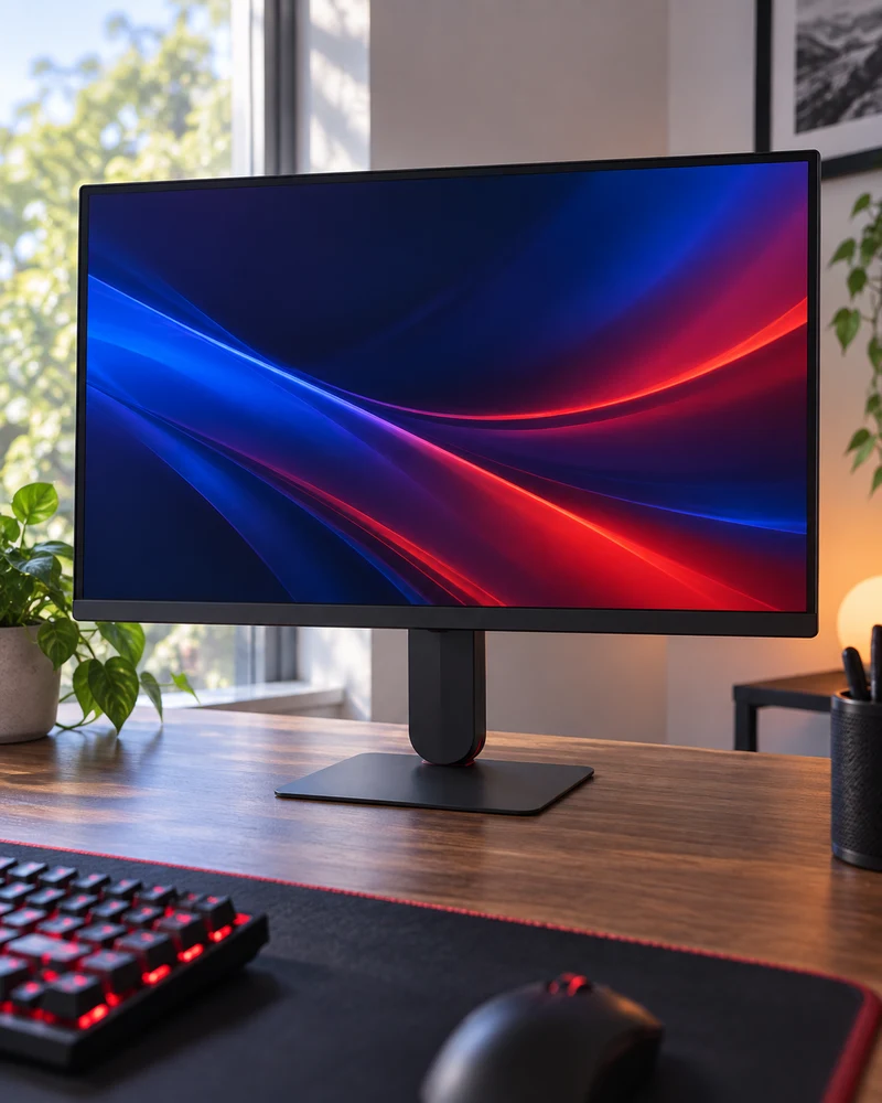 Monitor LG UltraGear 24G411A-B de frente