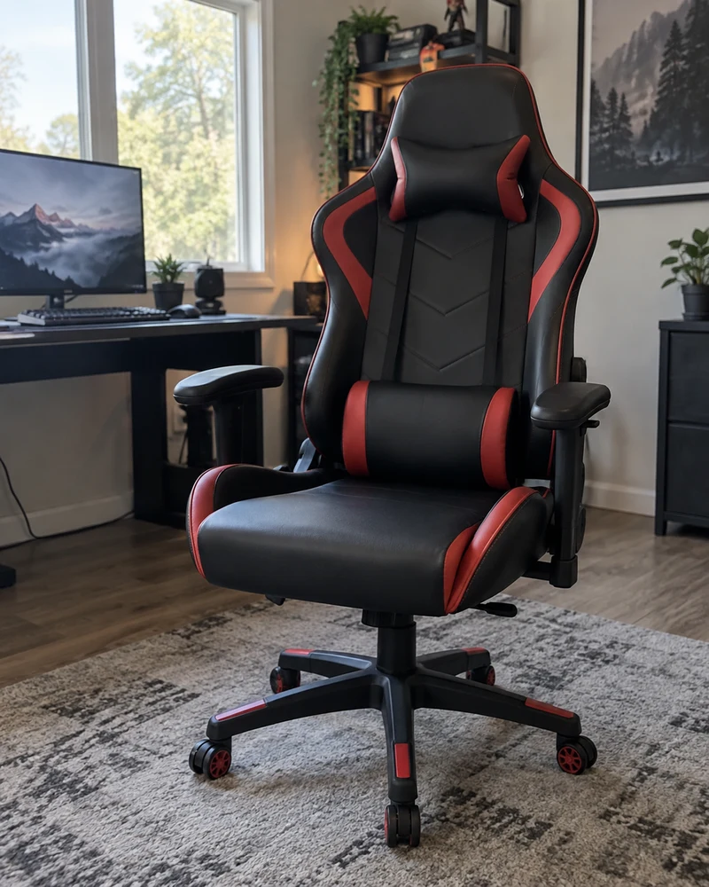 Cadeira gamer WAR Raven WGC100 vista de frente